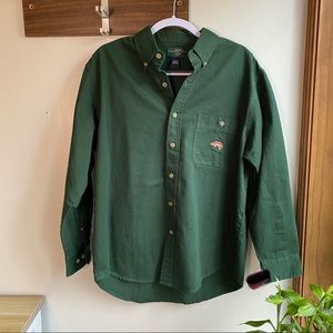 VINTAGE Louisiana Lodge Frank McLavy Button Down